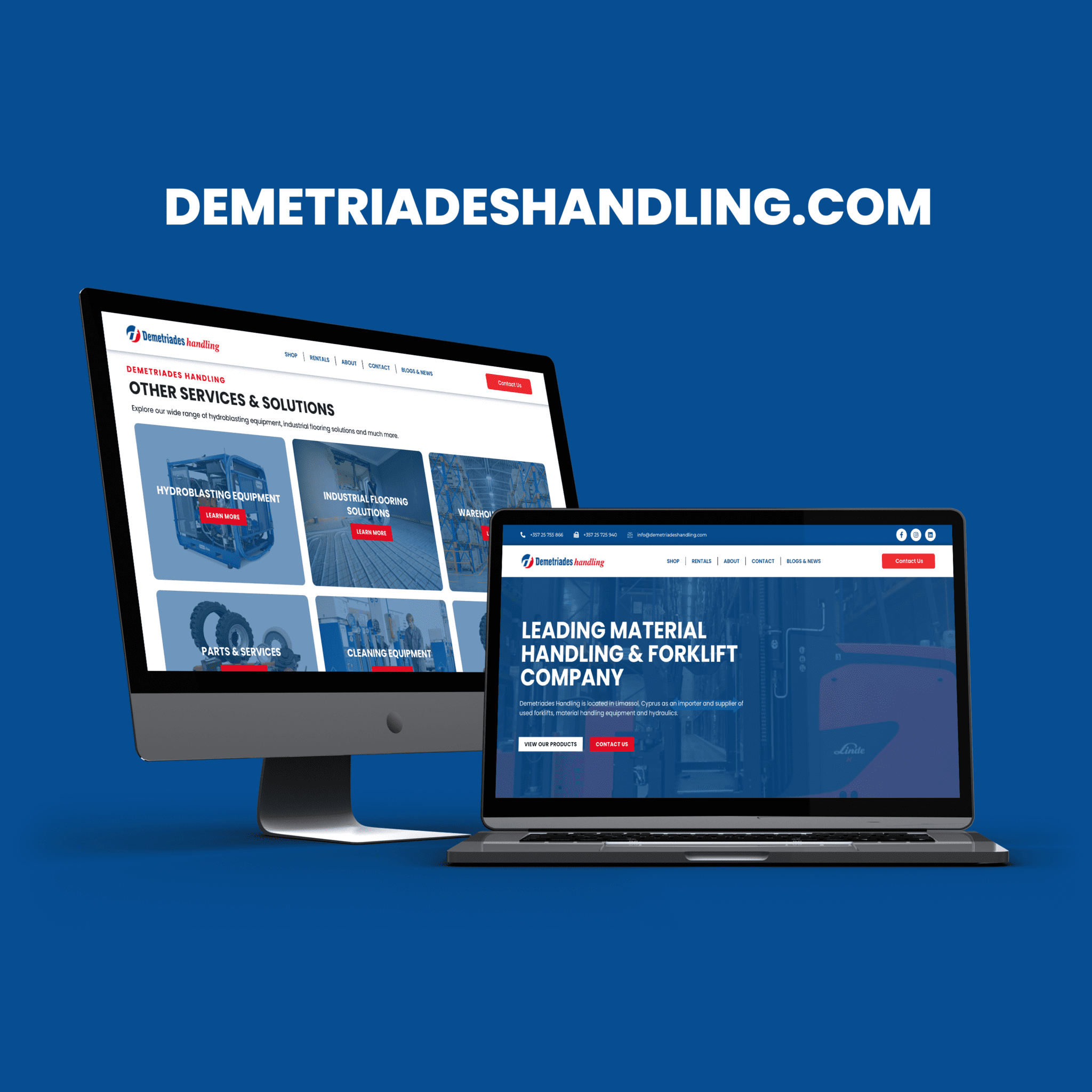 Demetriades Handling | Enhancing User Experience With Website Redesign
