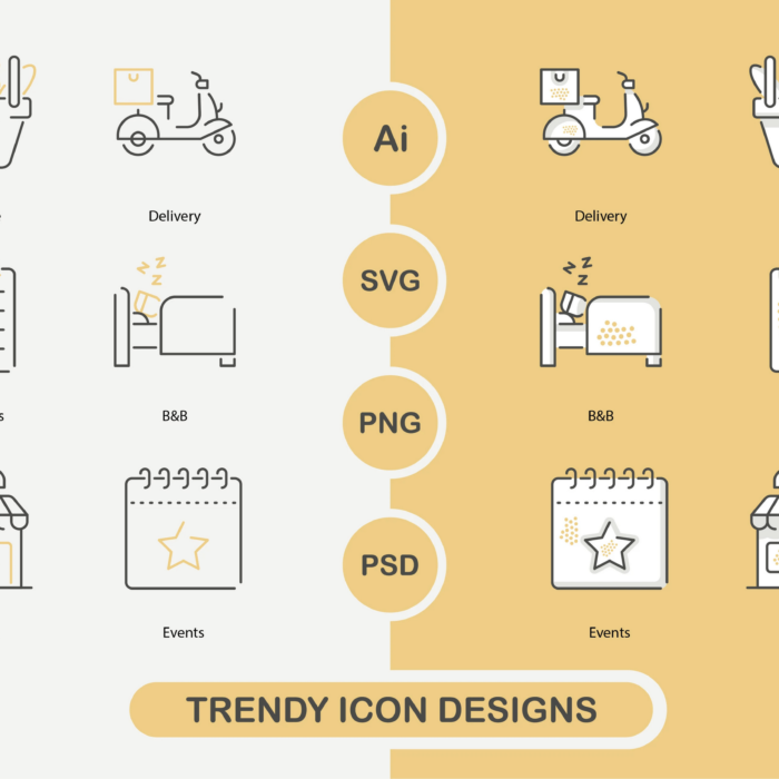 Flat Icons Design